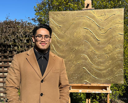 Golden waves